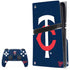 MLB Minnesota Twins - Solid Distressed PS5 Pro Disk Bundle  Skin